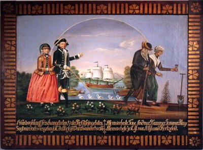 Passage through the Glass Globe; Allegory for the Passage through Life by Unbekannt Unbekannt